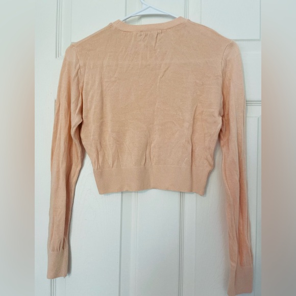 American Apparel Lightweight Crop Sweater - Picture 3 of 5